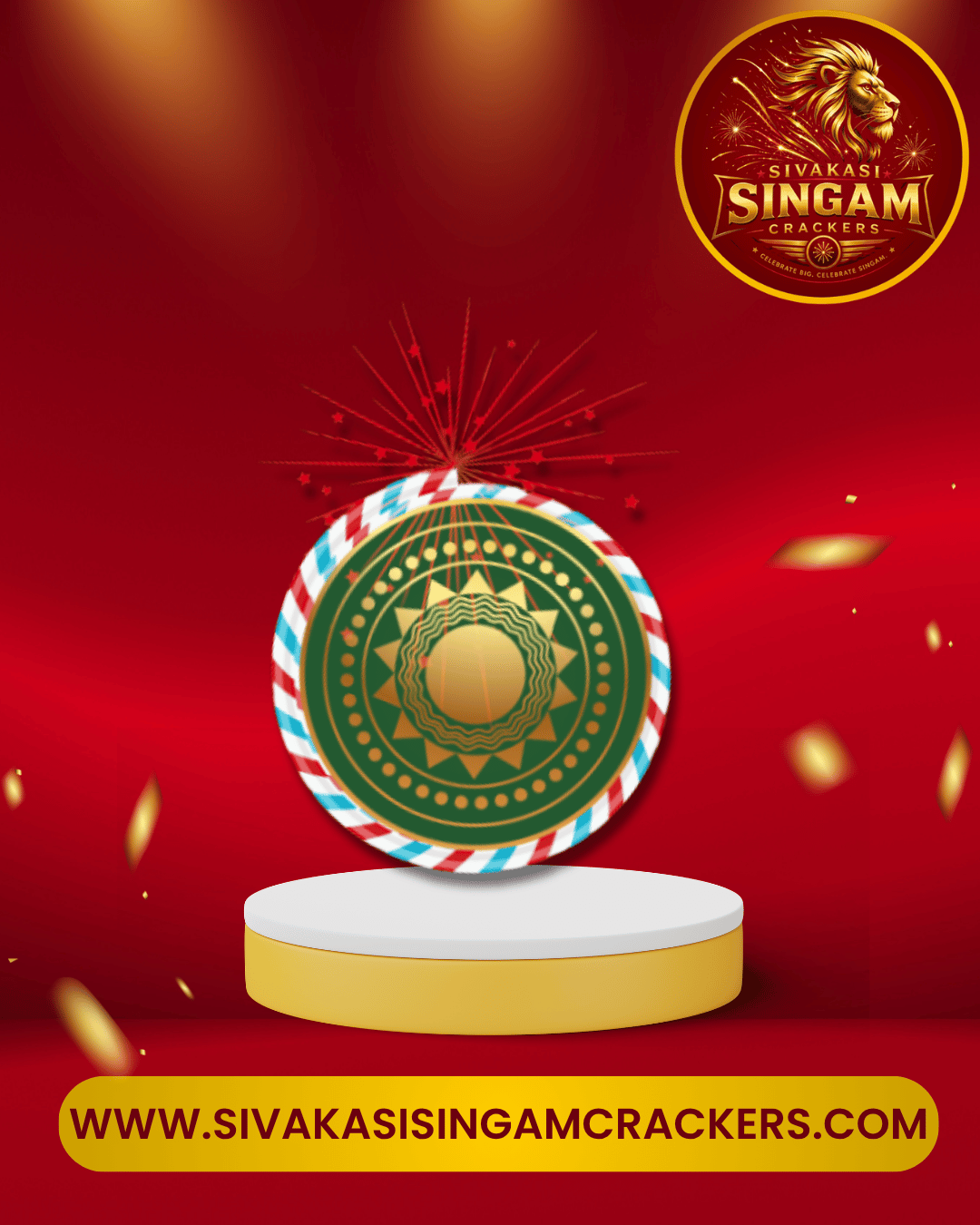 Sivakasi singam Crackers – Ground Chakkars